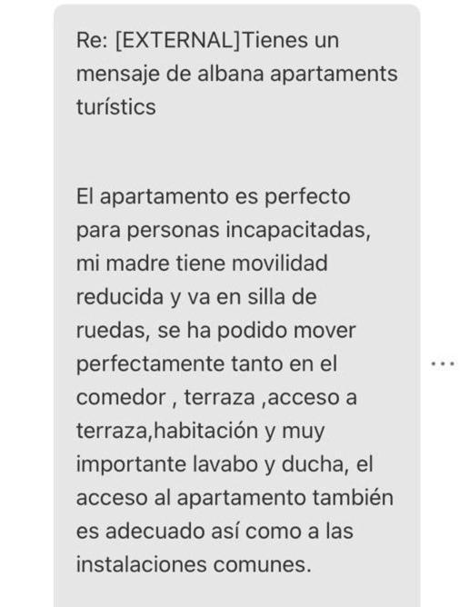 Albana Apartaments Turistics L' Escala Eksteriør bilde